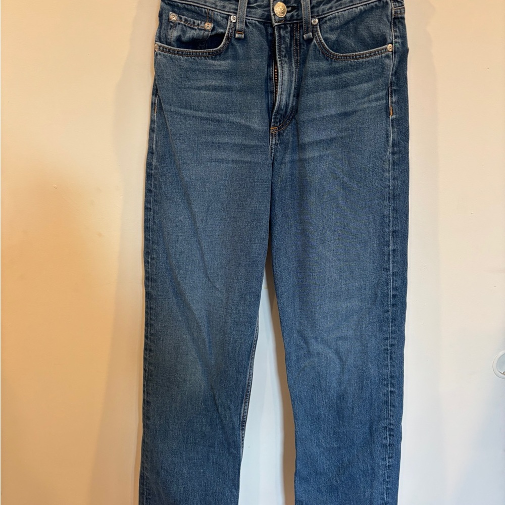 rag & bone woman’s Straight Blue Jeans